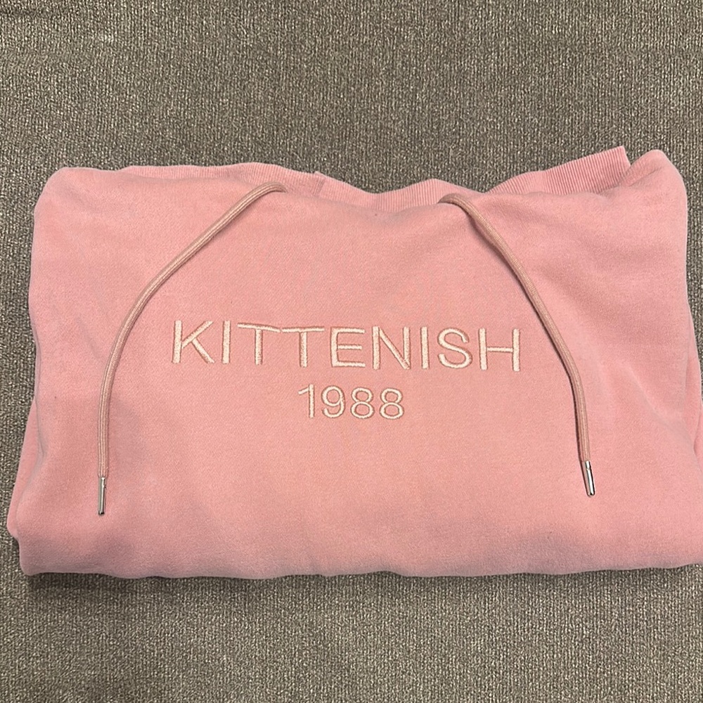 Pink Kittenish Hoodie